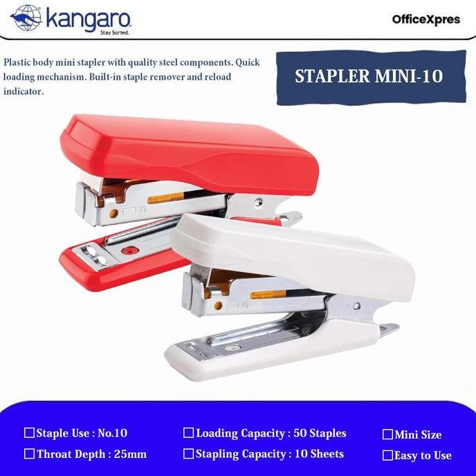 CHIYAQU Stapler Kecil Mini-10 / Stapler Imut / Stapler Kecil Lucu / Stapler Gantungan / Stapler Key 