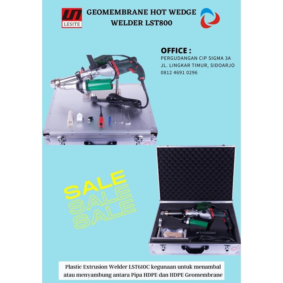 ZISIMAHE Plastic Extrusion Welder LST610C-Extruder