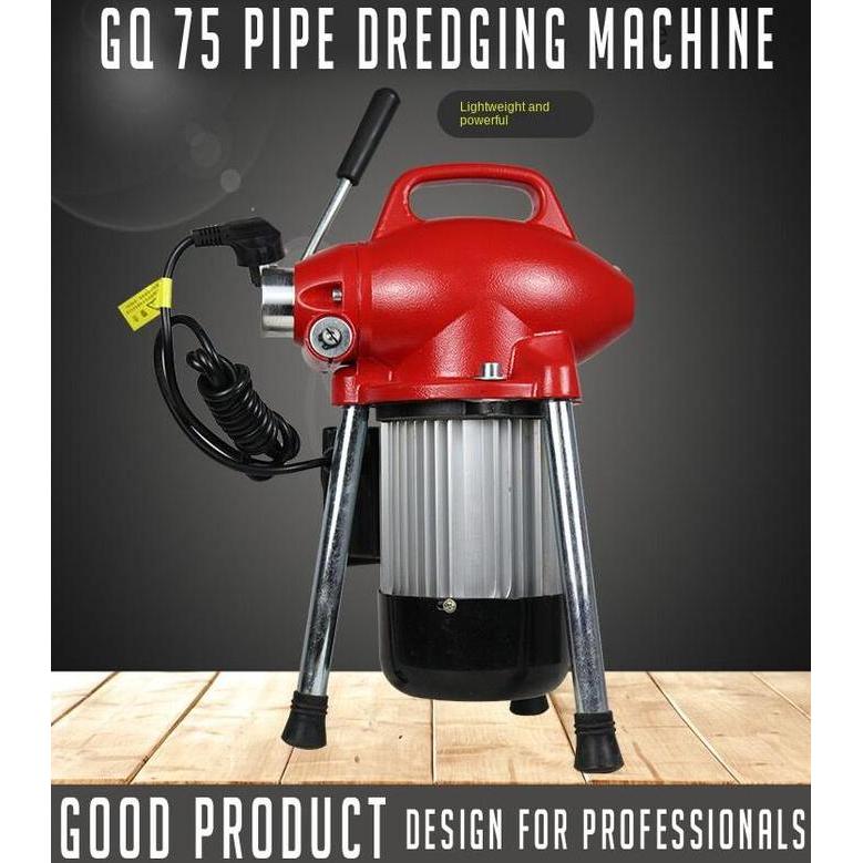 Mesin saluran pipa air mampet electric drain cleaner GQ 75