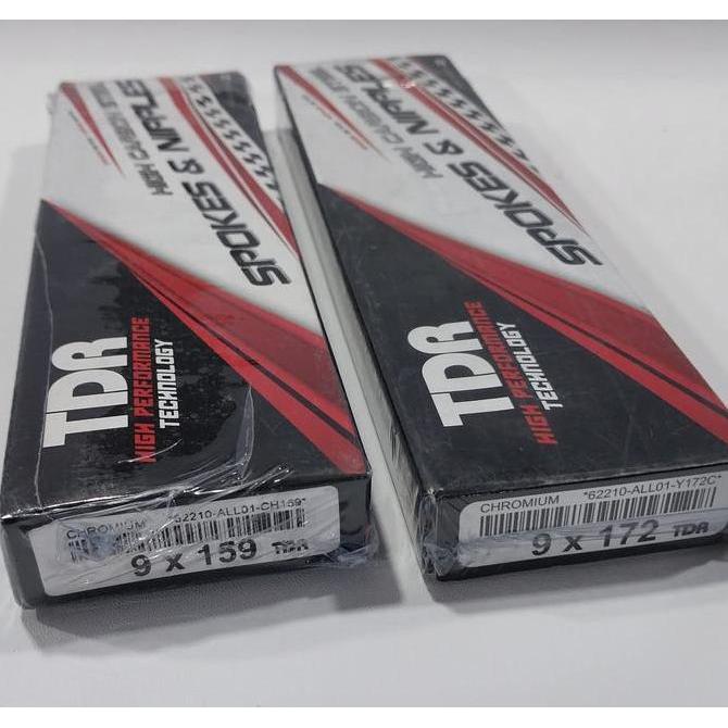 jari-jari TDR Sepaket Depan Belakang TDR Ring velg 17/khusus velg 17 TDR Original all motor