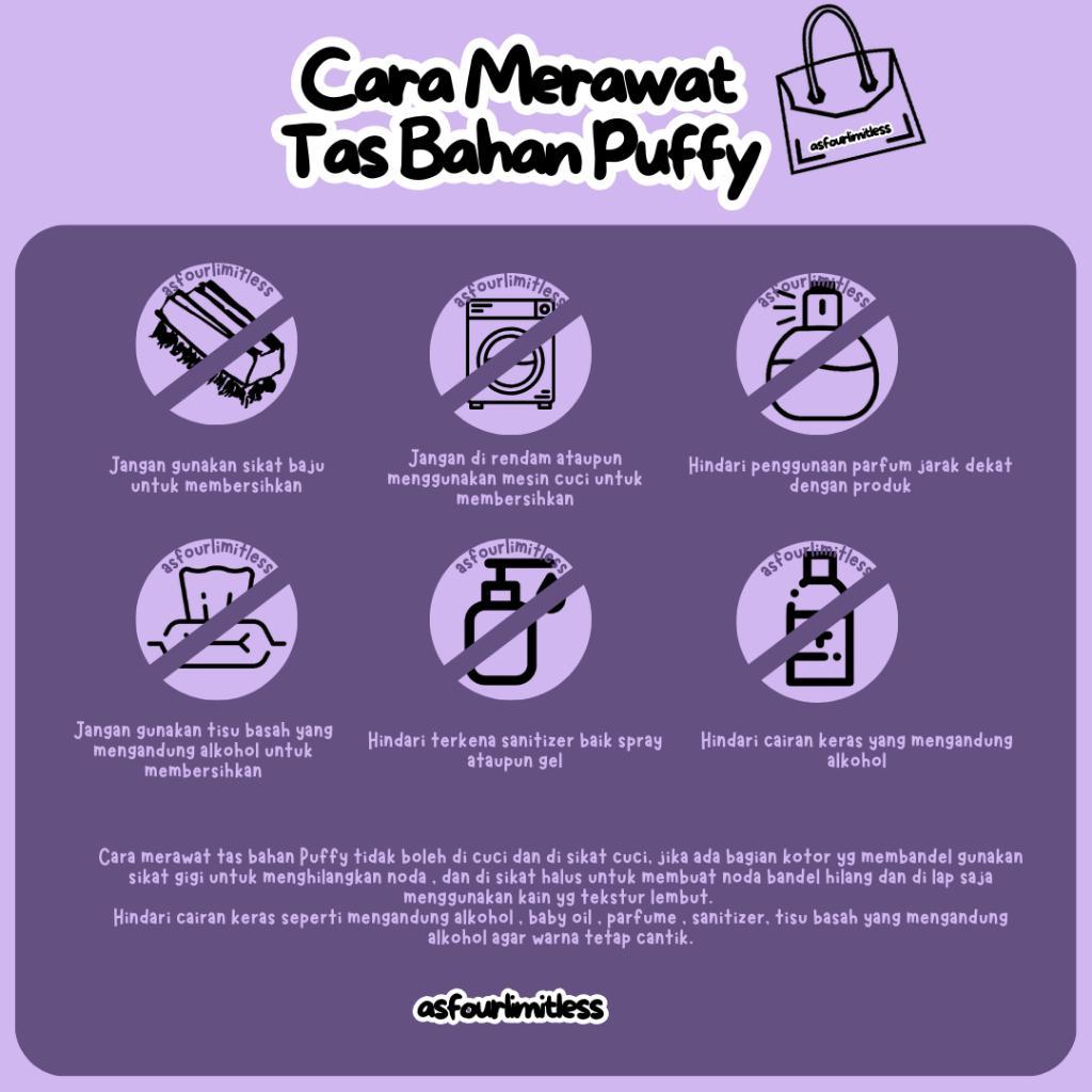 Asfour - Pocket Puffy Puffy Slingphone | Tas Selempang Hp Wanita Tas Wanita Puffy Bag Mini Puffy