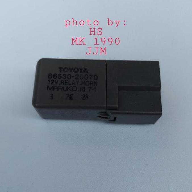 Relay Horn Klakson Fuse Box Kaki 3 Toyota All New Corolla All New 1600