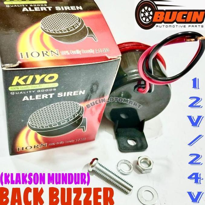 Back Buzzer / Klakson Mundur / Alarm Mundur Truk Universal 12V-24V