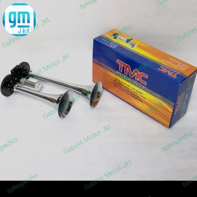 Air Horn Klakson Angin Dua Merk Lowin St 1008 Trompet Model Angin