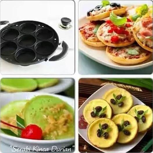 Ready Cake Maker cetakan kue lumpur / cetakan martabak mini / serabi q2
