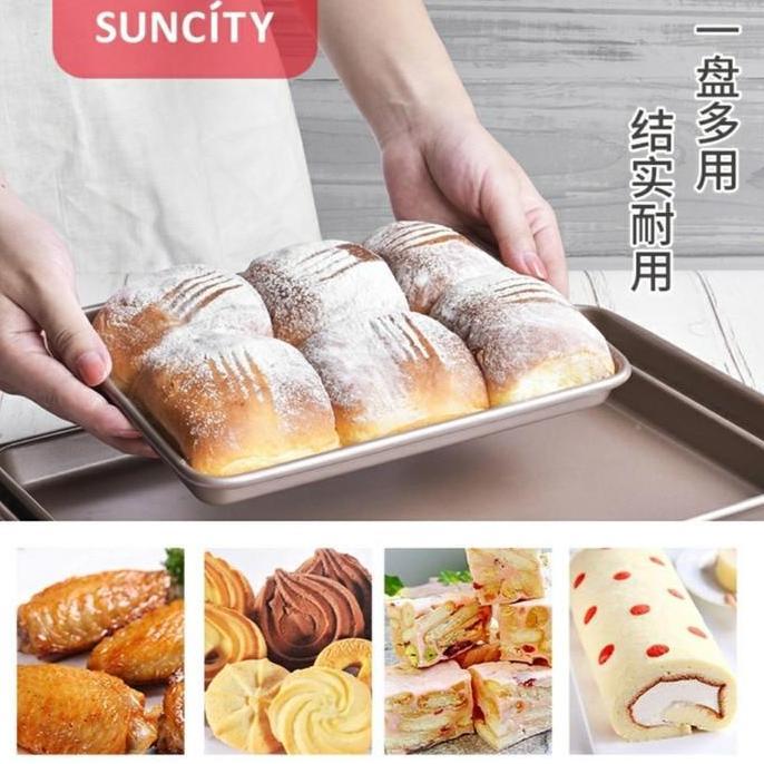Suncity Oven Tray 17inch / Baking Pan Tray - Gold - 3231-6
