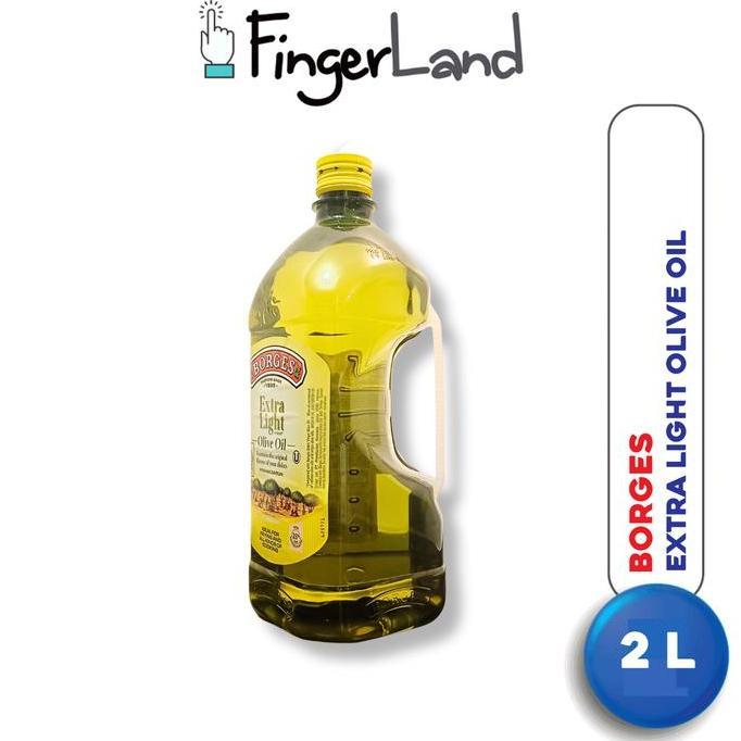 Cod,Bisa- Borges Extra Light Olive Oil 2 Liter Minyak Zaitun