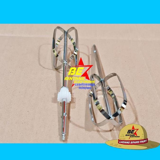 Coolkitchen- Pengaduk Mixer Miyako Stik Garpu Mixer Miyako Gagang Mikser Miyako