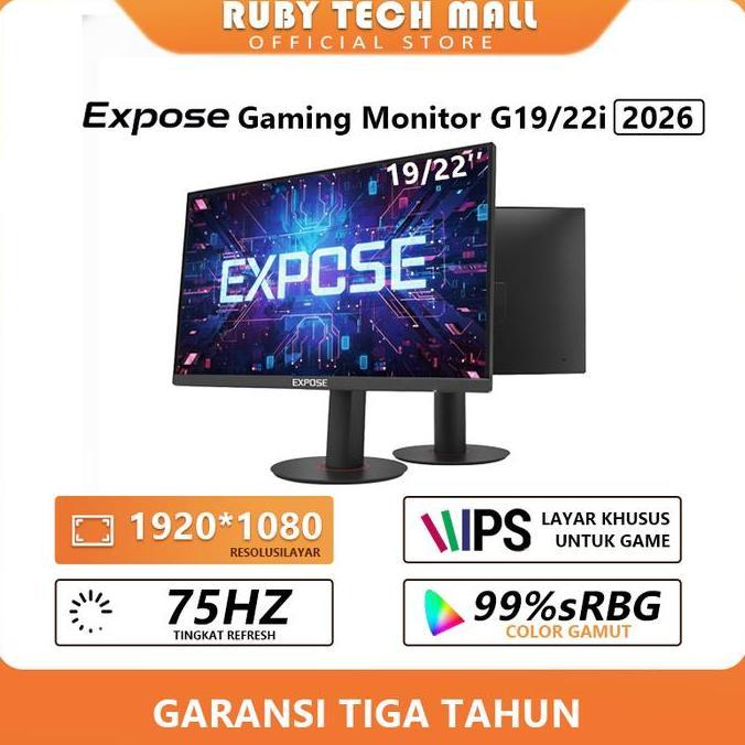 Krandanstore - Pilihan Kreatorexpose Monitor pc komputer 19/22 inch monitor gaming Panel IPS Kecepat