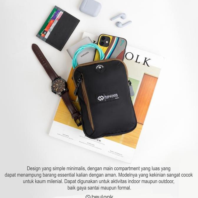 Cod,Bisa- Tas Selempang Pria Wells Sling Bag Pria Tas Slempang Mini Cowok