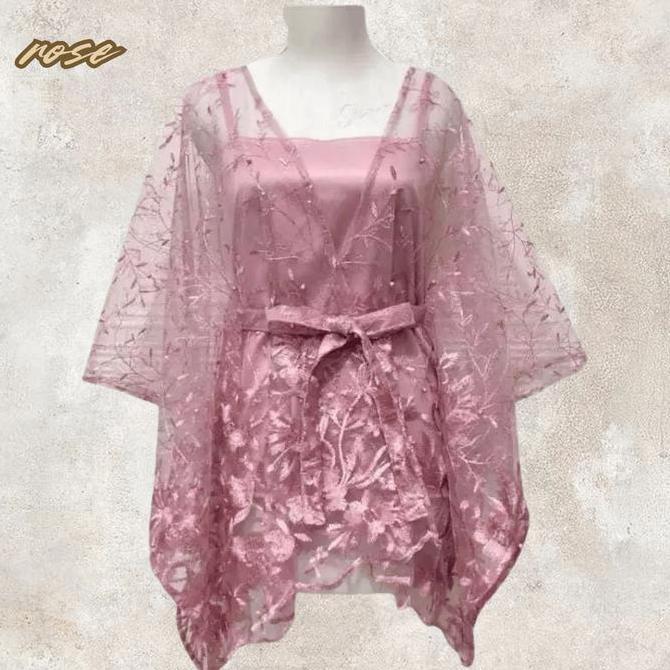 Outer Kebaya Wanita Atasan Kebaya Modern Untuk Wisuda Dan Kondangan Outer Pita Cantik Model Terbaru 