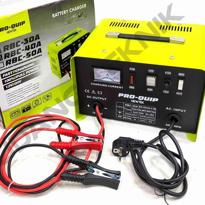 HAZORUN Charger Aki Motor Mobil 30A 40A 50A RBC30A RBC40A RBC50A PROQUIP / Ces Cas Baterai Battery A