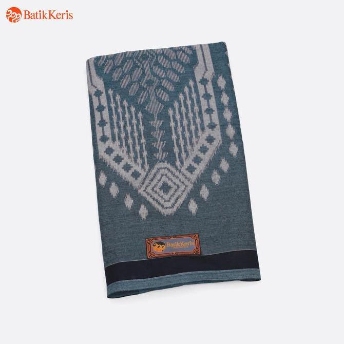 Batik Keris Sarung Dewasa Tenun Motif  Gold Balian E + Box - Tosca