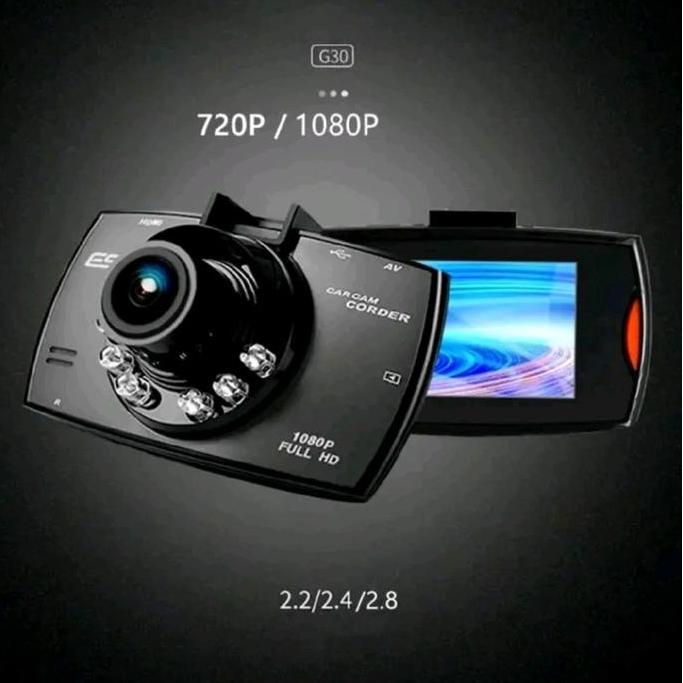 Kamera Dashboard Mobil Dvr G30 / Aksesoris Kamera Dashboard Untuk Mobil Car Kabel