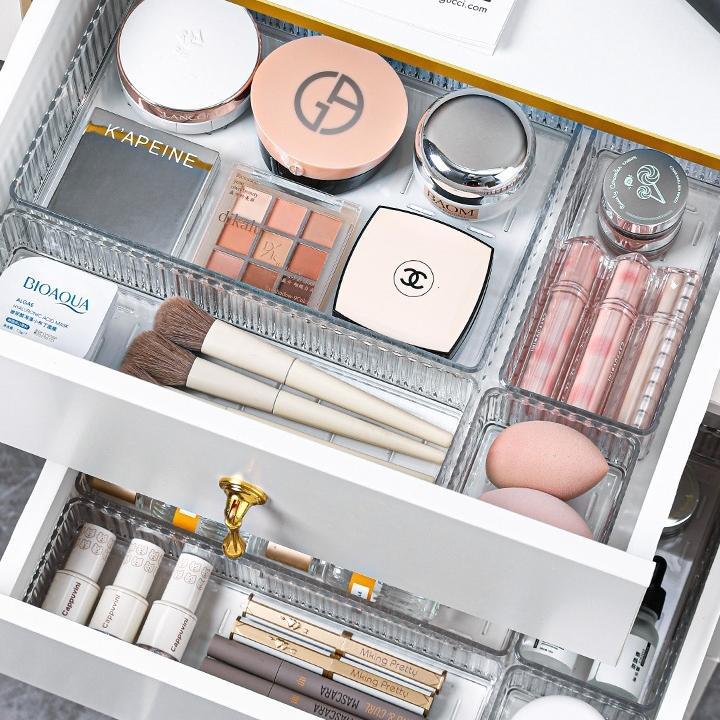 ZORUNE KOTAK AKRILIK LACI AKRILIK STORAGE ORGANIZER ACRYLIC TEMPAT PENYIMPANAN SERBAGUNA | DRAWER BA