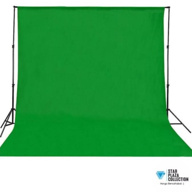 BEBAS ONGKIR - CUSTOM ORDER - KAIN GREEN SCREEN 1ROLL = 100M