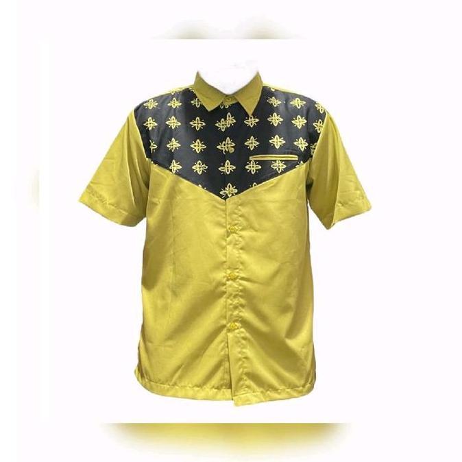 Hadirpopuler- Blus Couple Rihana (B33) Kombinasi Batik Cap