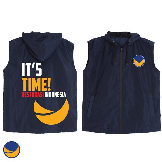 TERLARIS jaket Rompi Nasdem Indonesia - Rompi Nasdem