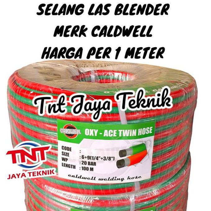 Cod,Bisa- Caldwell Selang Las Double / Selang Blender Las / Selang Double Las