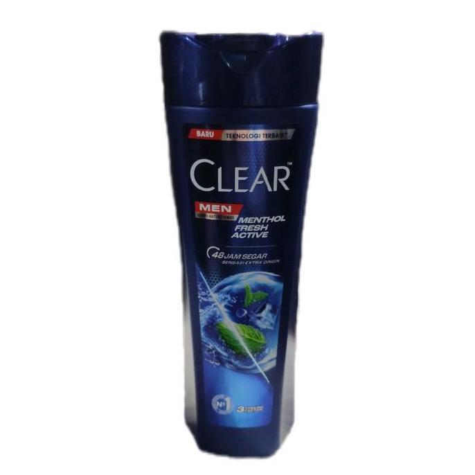shampoo clear men  menthol 340ml