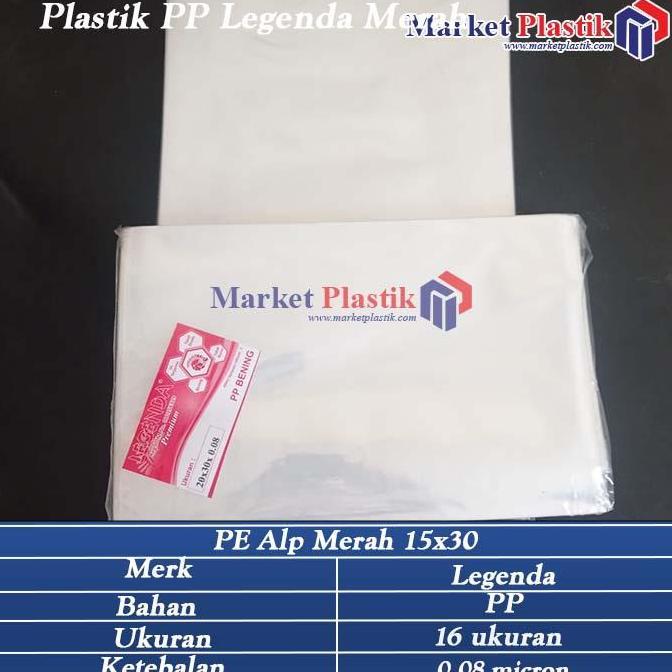 Newstockcik- Plastik Pp Bening/Plastik Pp/Plastik Pp Tebal 08/Pp 08Micron
