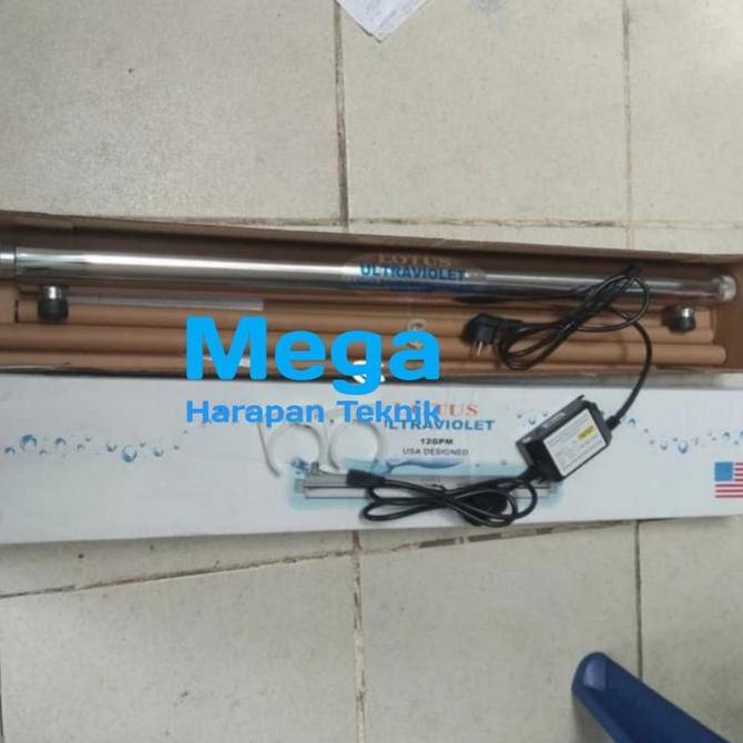 UV 12 gpm Lampu ultraviolet Depot isi ulang air minum Lampu UV