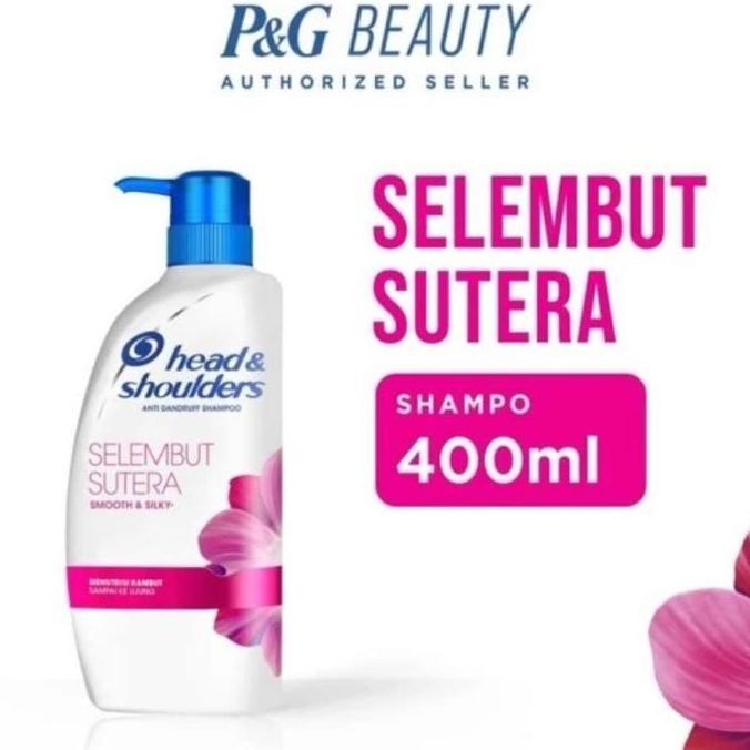 HEAD AND SHOULDERS SHAMPO 400 ML SMOOTH AND SILKY "PINK"