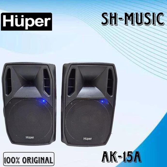 NEW Huper Ak15A Speaker Aktif 15"inch Huper Ak-15a