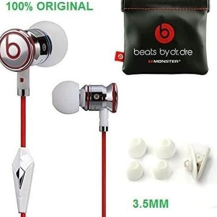 BEBAS ONGKIR - Beats Headset Earphone 3.5MM Monster By Dr. Dre Original 100%