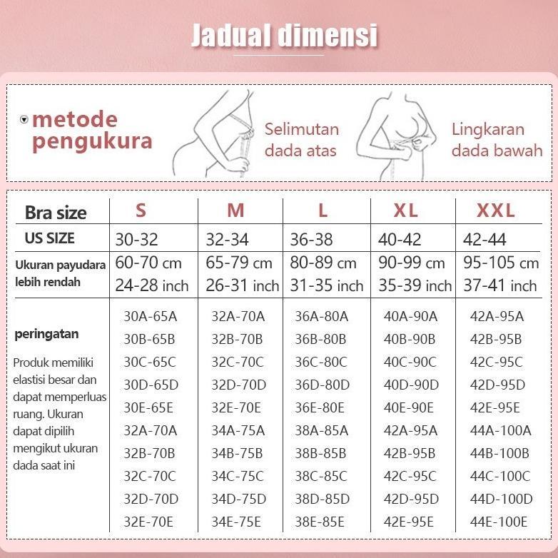 Terbaru 2Pcs Bra Menyusui Bahan Katun Jumbo Kancing Depan Tanpa Kawat Bh Menyusui