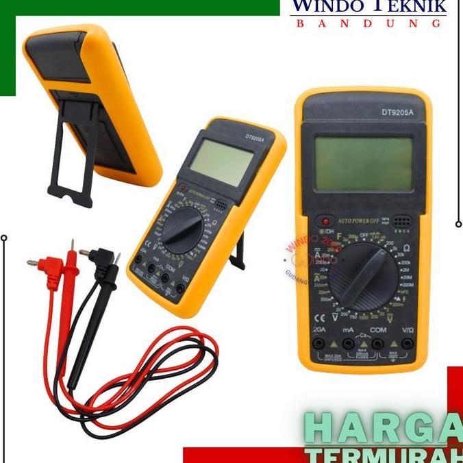 AVO METER | MULTI TESTER DIGITAL DT9205A | AVO METER DIGITAL DT9205A | DIGITAL AVO METER DT9205A ori