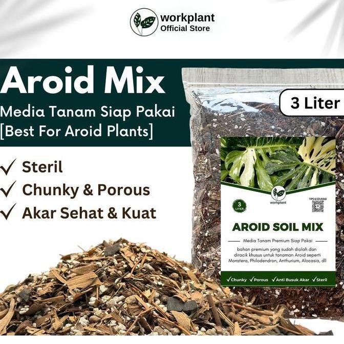 Aroid Mix - Media Tanam Premium Tanaman Hias Aroid