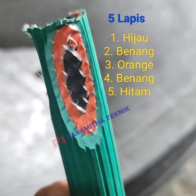Ecer selang kompor 5 lapis SNI meteran / eceran selang gas LPG Caisar