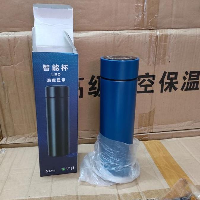 Tumbler Stainless Pengukur Suhu Digital Vacum