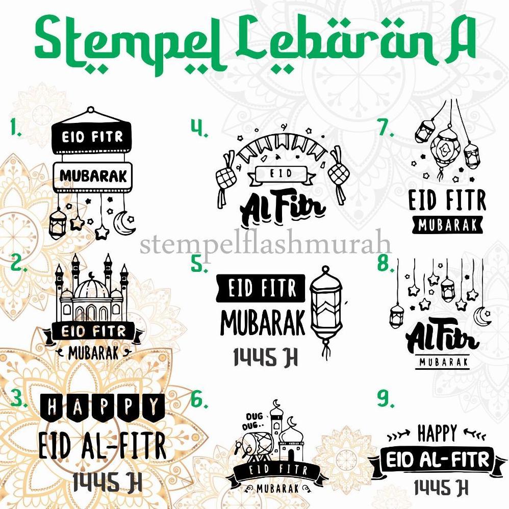 Promo Ramadhan!! stempel custom amplop THR A idul fitri parcel lebaran nama perusahaan