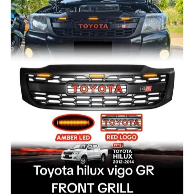 Gril Grill Grille Geril Depan Hilux Vigo 2012 2013 2014 & Grill Hilux Revo 2015 2016 2017 2018 Model