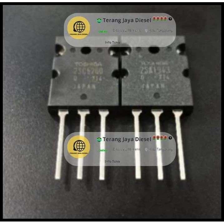 DISKON TRANSISTOR TOSIBA 5200 1943 SERI 714 TOSIBA 5200-1943 LOT 714 