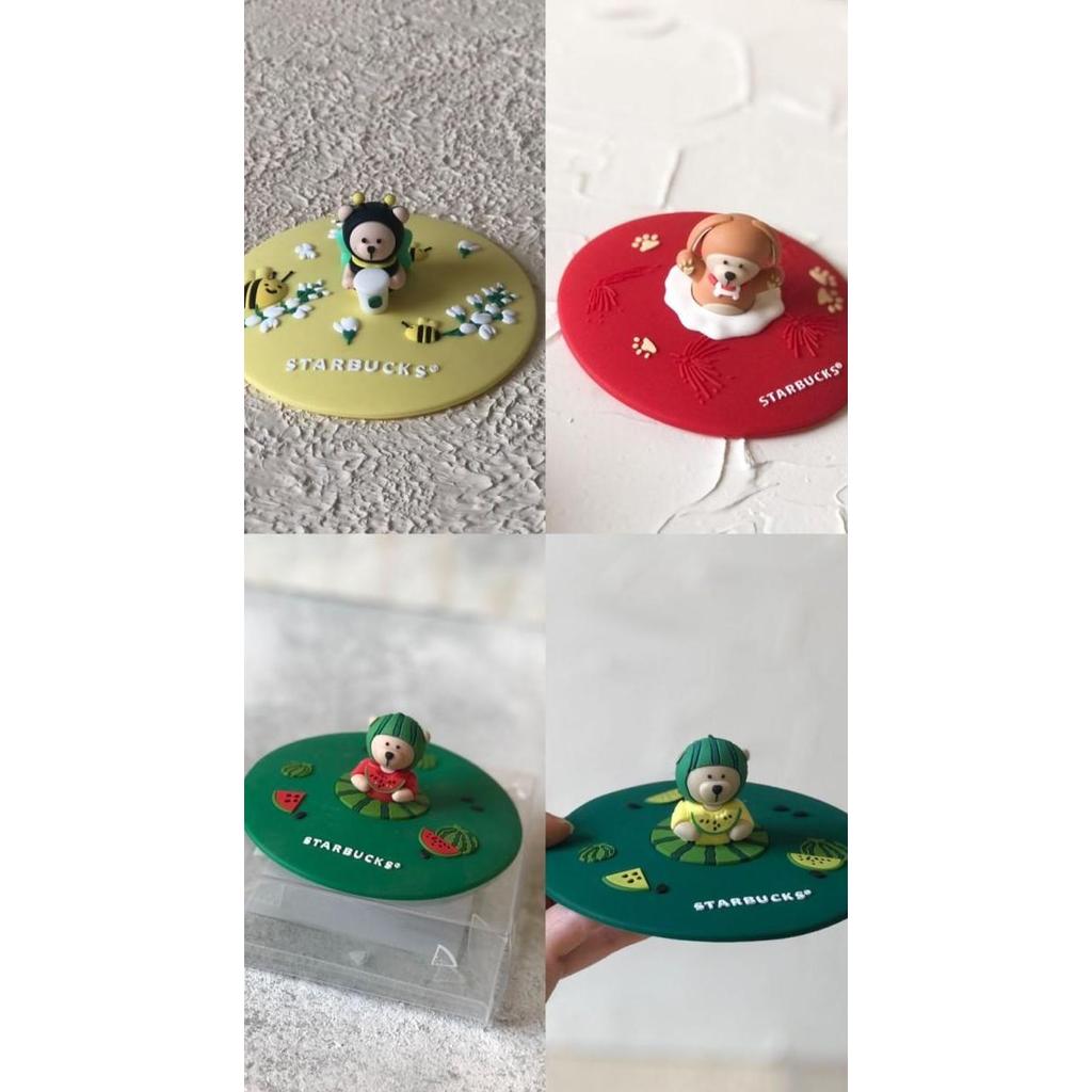 Tutup gelas e Starbucks Starbucks Bearista Cup Lid Original