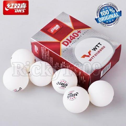 BOLA TENIS MEJA DHS DJ40+ WTT / BOLA PINGPONG DHS DJ40+ WTT - ORIGINAL