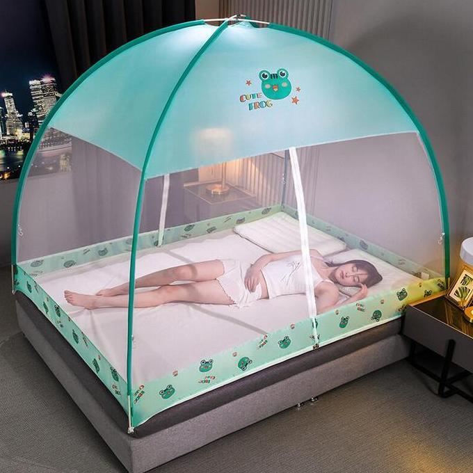 Allthebest- Kelambu Lipat Kelambu Tempat Tidur Dewasa Portable Mosquito Net