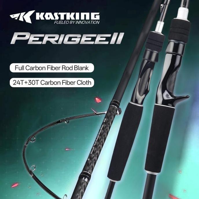 KastKing Perigee II Joran Pancing Spinning & Casting 24 Ton Serat Karbon Blank 24T+30T Carbon Fiber 