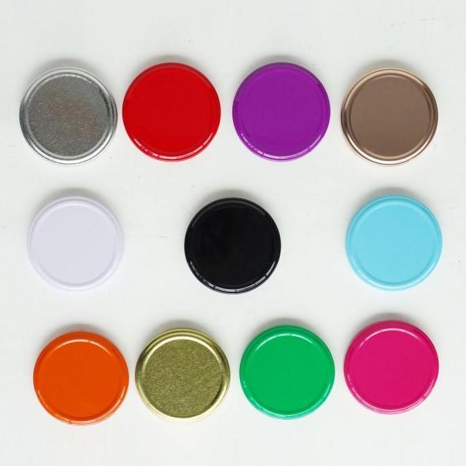 JAR TOPLES KACA BENING + TUTUP SENG, BOTOL MASON JAR 125ML SERBAGUNA