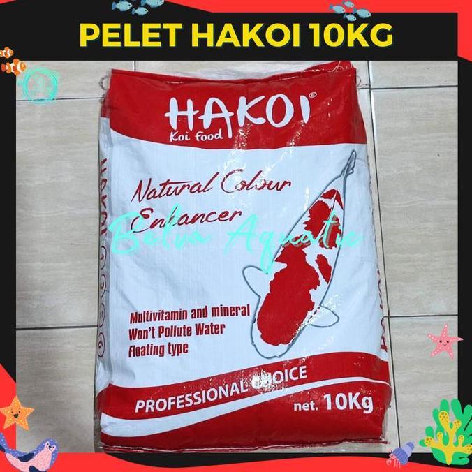 DENISTAND100 - PAKAN KOI PELET HAKOI PAKAN PERTUMBUHAN IKAN KOI PELET KARUNG 1KG