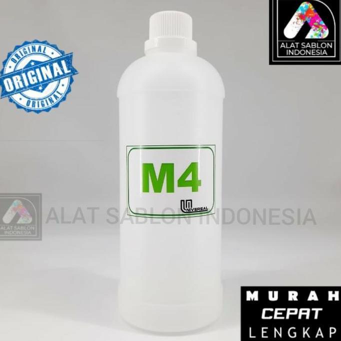 Stationery- Minyak M4 Pembersih Tinta Sablon 1 Liter