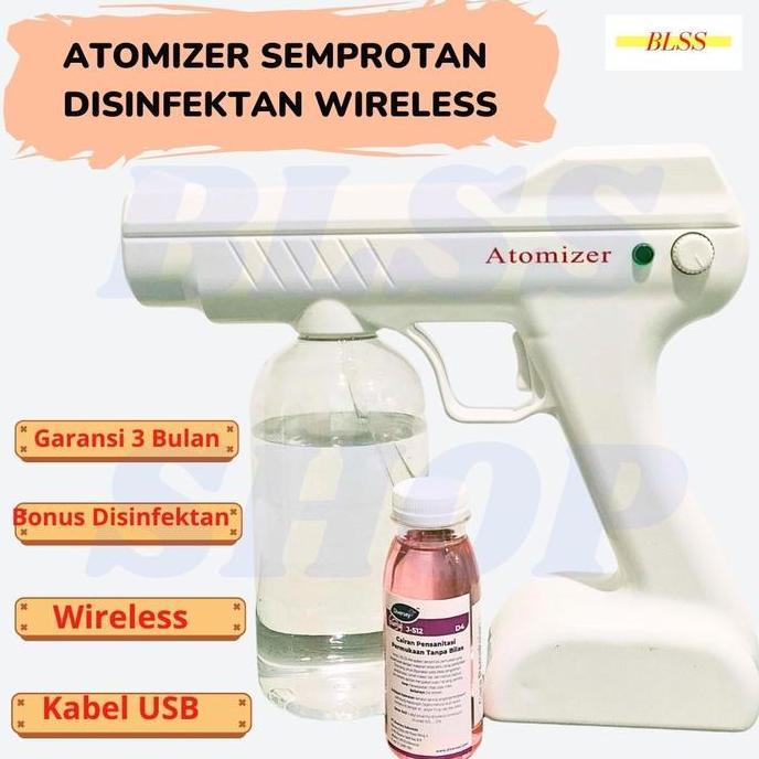 NANO SPRAY GUN STEAM VIRUS ALAT MESIN FOGGING DISINFECTANT ANTI VIRUS