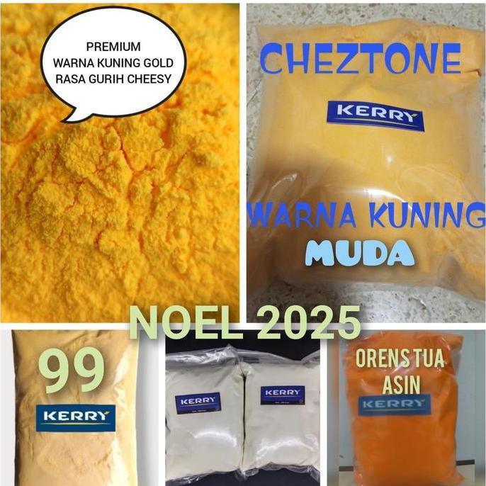 Keju Kerry Cheztone 500 gram Gold Import Halal Cheese Powder keju bubuk