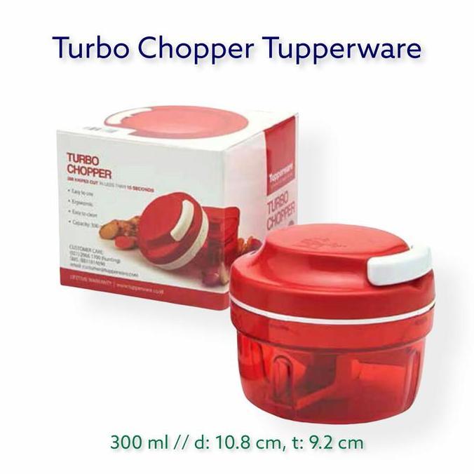 alat pencacah giling makanan turbo chopper manual tupperware (1)