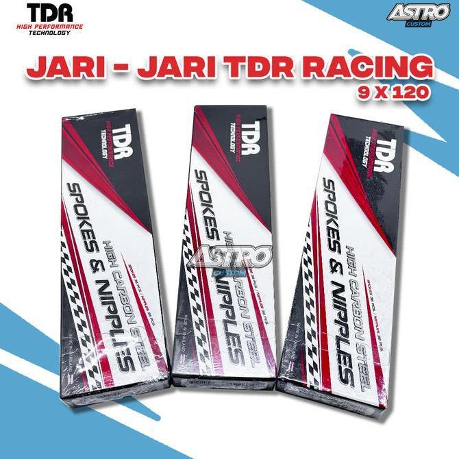 TDR Jari-Jari CHROME Ukuran 120 Mio RING 17 Mio Soul Mio J Ruji Velg