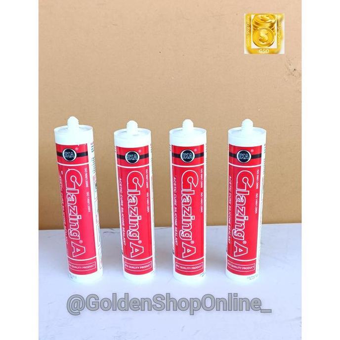 Glazing A Silicone Sealent - Lem Silicone 300 Gram Terbaru 