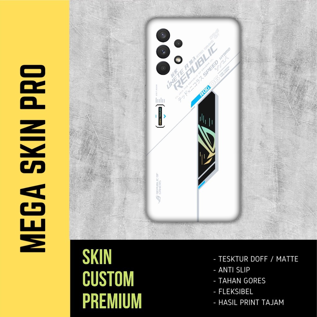 Promo 2Pcs Skin Samsung A32 4g Full Body - Isi 2 Buah Rogg Garskin Case Stiker Protector Free Custom